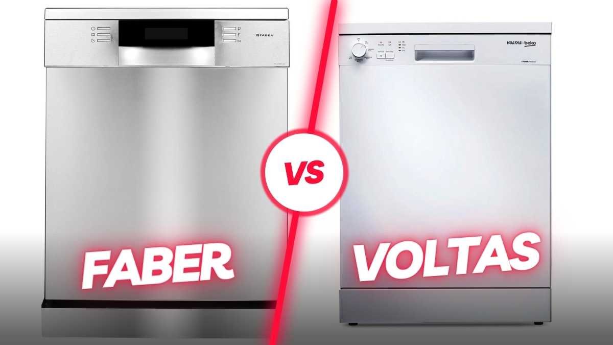 Faber Vs Voltas Beko Dishwasher