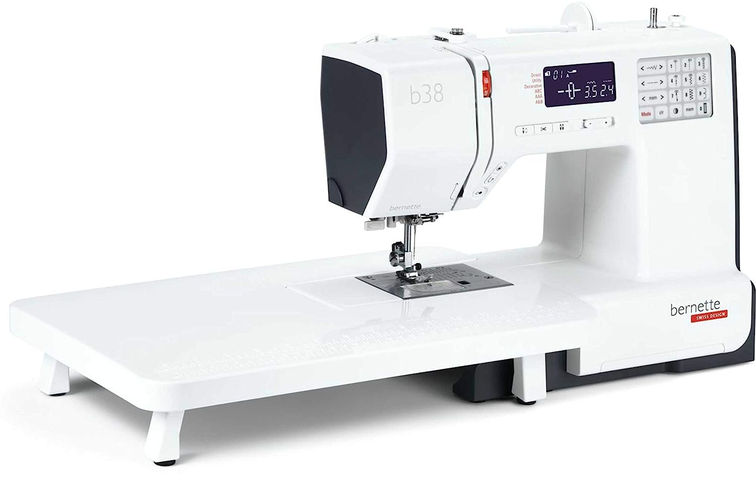 Bernette b38-394 Stitch Designs Computerized Sewing Machine