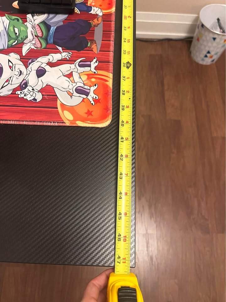 47 inches wide gaming desk table top