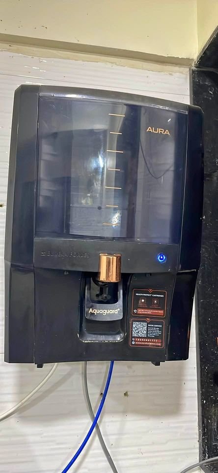 Aquaguard Aura High Recovery RO+UV+Taste Adjuster(MTDS), water saving installed wall mounted