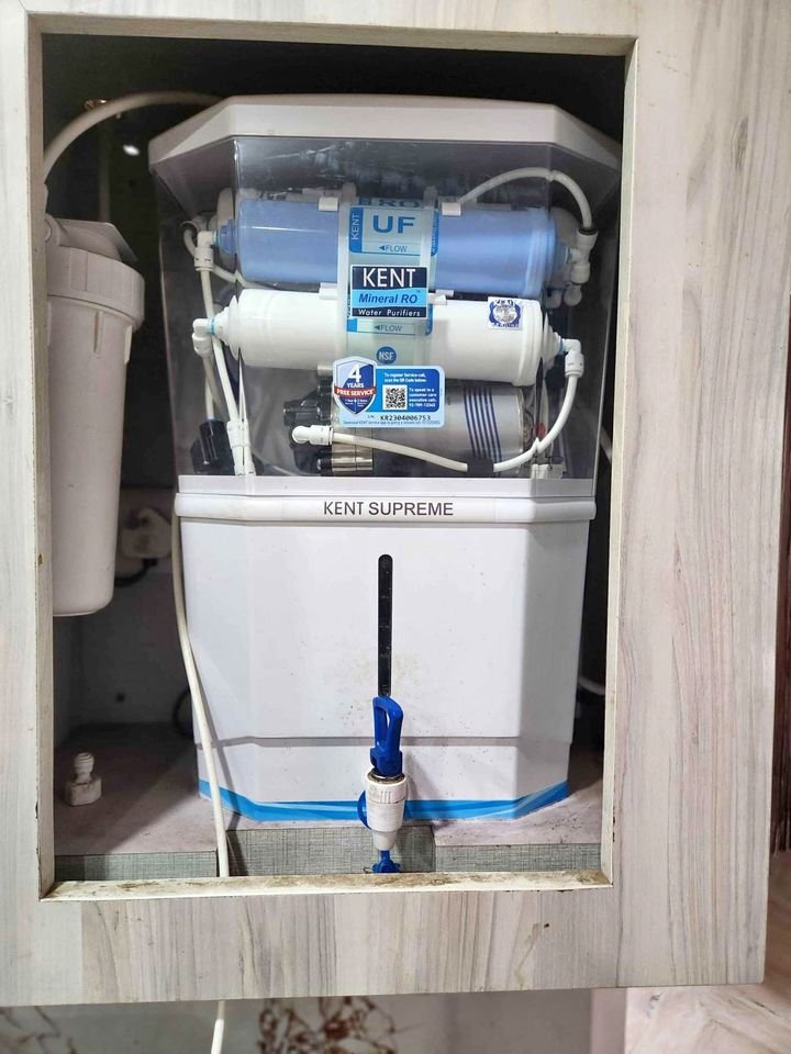 KENT Supreme Plus Next Gen RO+UV+UF+TDS Control+UV in Tank installed wall mounted