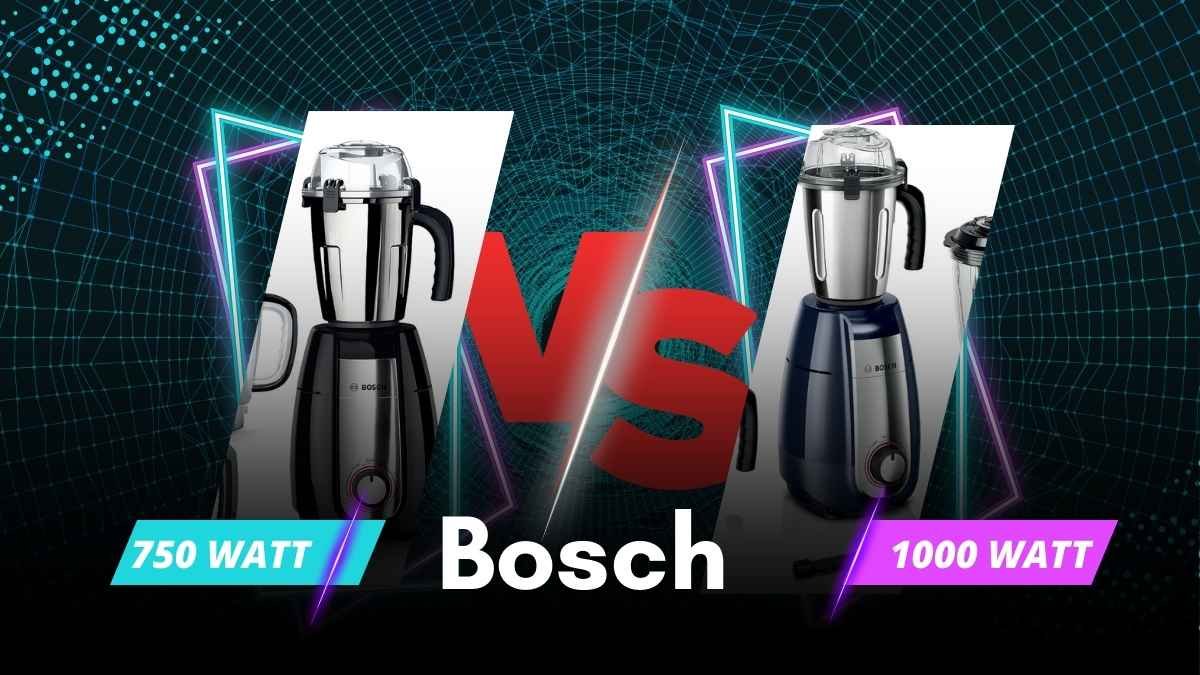 Bosch 750 Watt Vs 1000 Watt